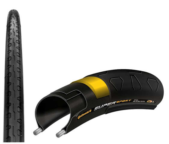Continental btb Super Sport Plus 700 x 23 zw vouw BLACK