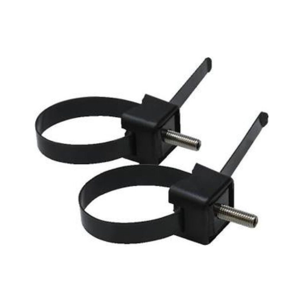 Abus montage set ringslot universeel Zwart
