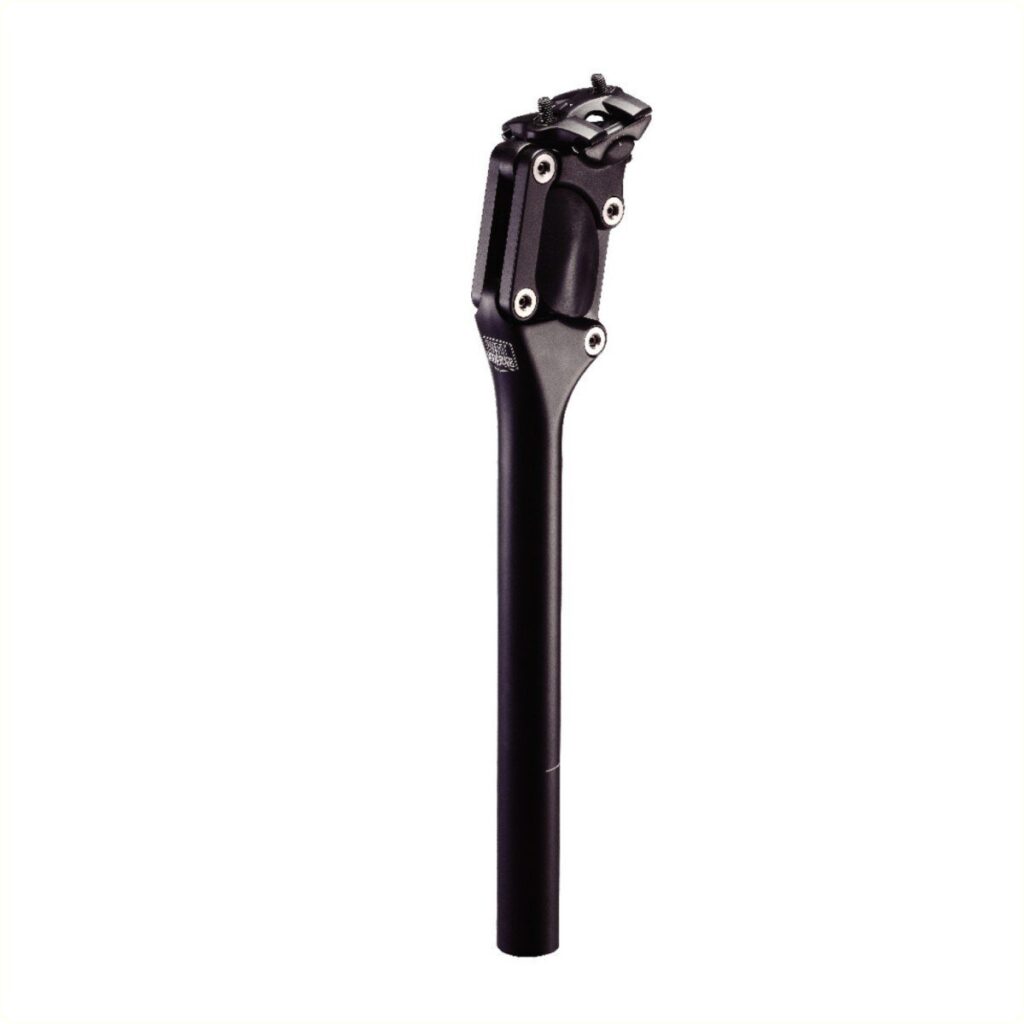 Post Moderne QD1203A Zadelpen verend 27.2 Zwart