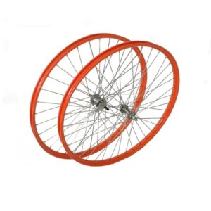 Z set wielen 28x1 3/8 oranje