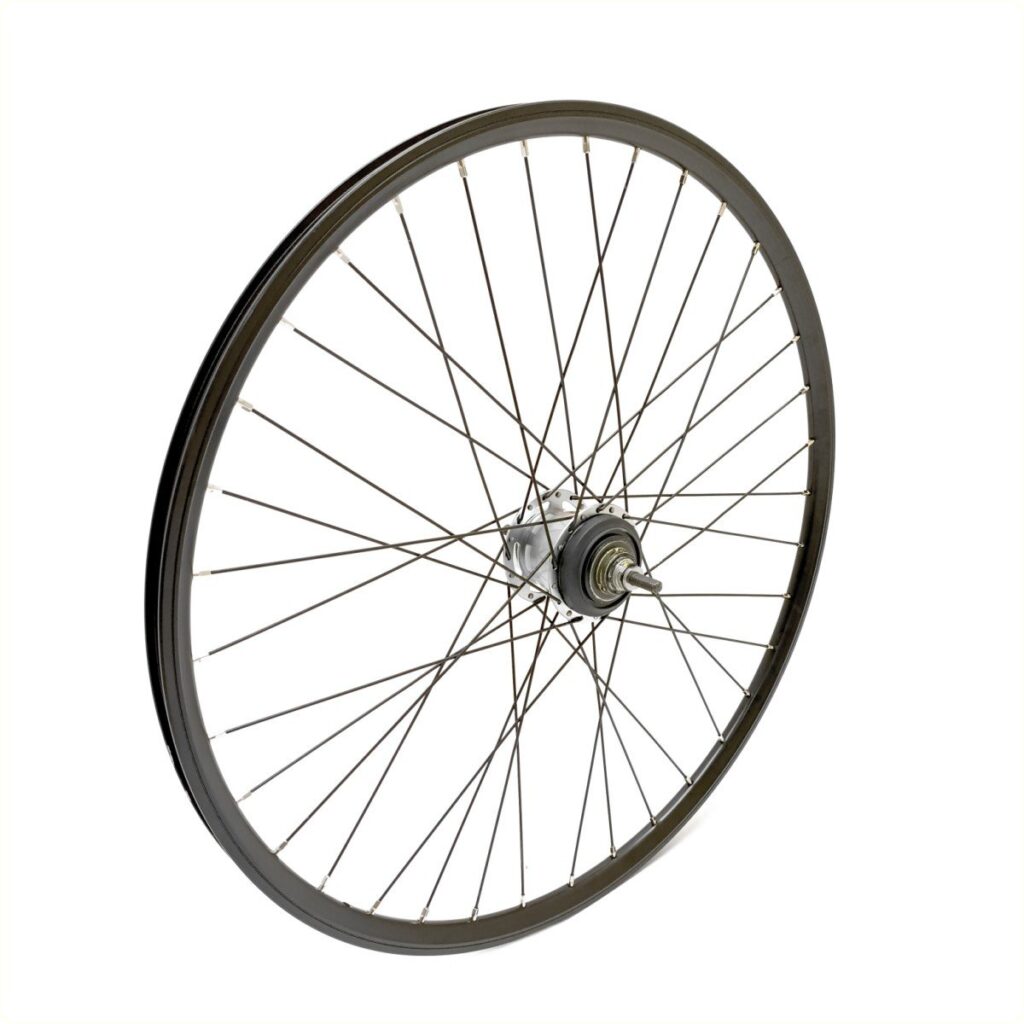 Falkx Z Achterwiel R7 Roll Alu zwart hoog