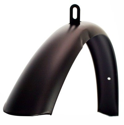 QD0507A Spatbord breed voor mat zwart