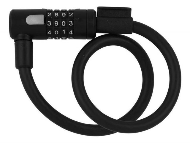 Axa kabelslot code Newton C60/12 Zwart