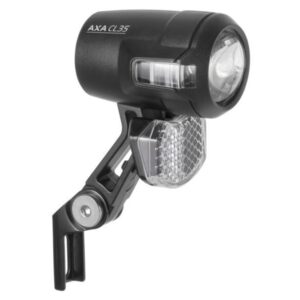 Axa koplamp Compactline switch aan/uit dynamo 35 l Black