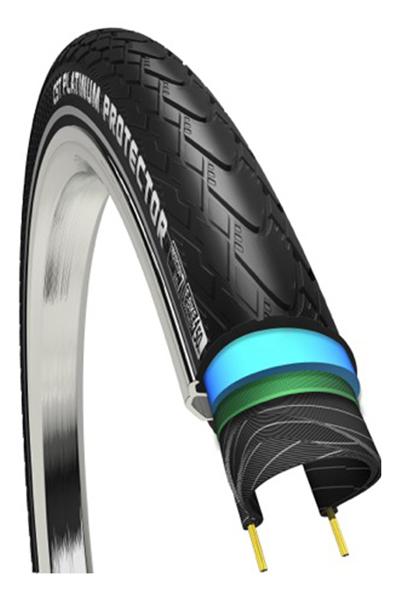 Cst btb 28×1 3/8 Platinum Protector R zw Zwart