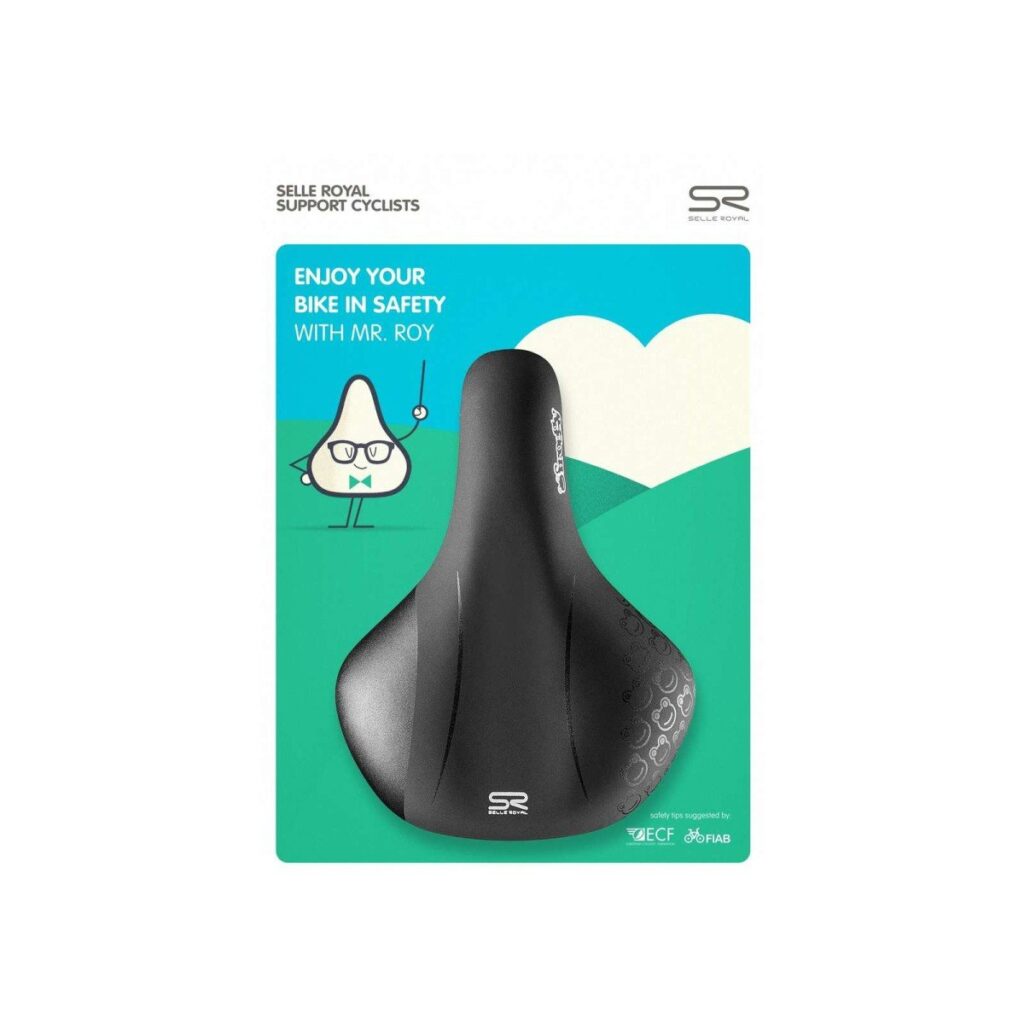 Selle Royal zadel Froggy 12-16 inch 1702 Zwart