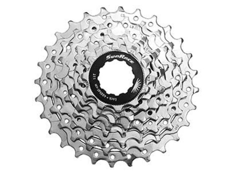 Sunrace cassette 8v 11/28 Zilver