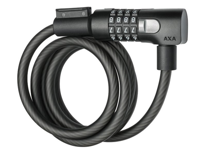 Axa kabelslot code Resolute C10/150 Matt Schwarz