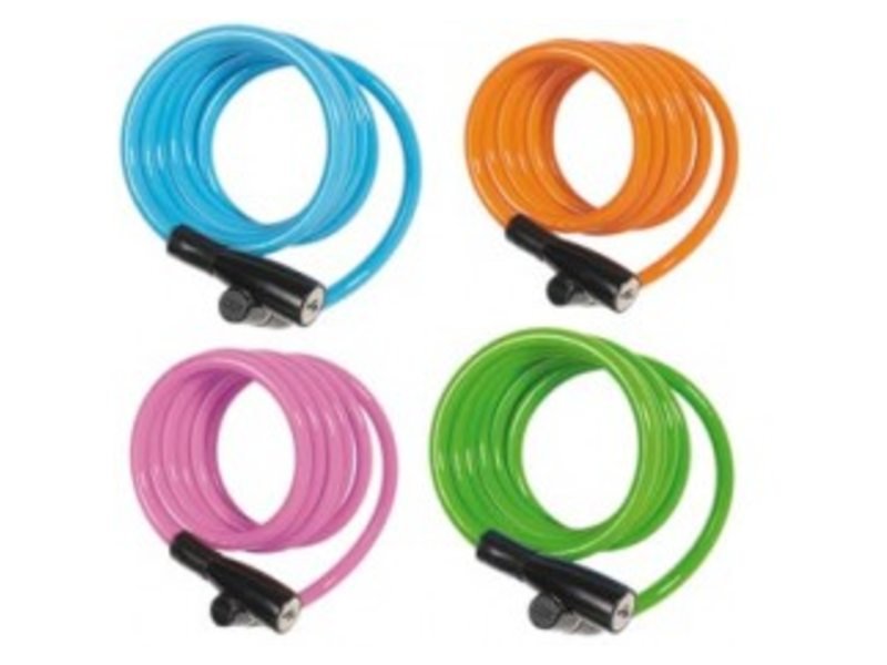 Abus spir kabelslot 1950/120 color Sortie