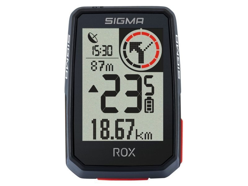 Sigma fietscomputer ROX 2.0 GPS Zwart