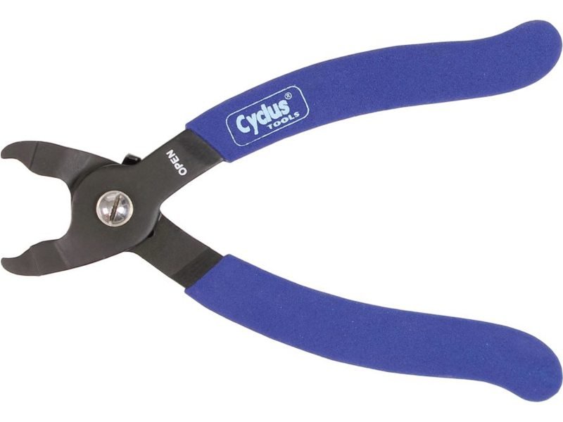 Cyclus ketting tang open Miss link BLAUW