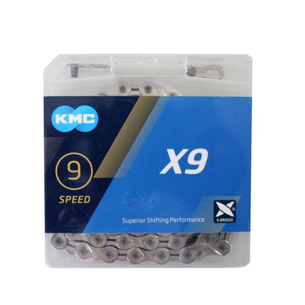 Kmc ketting X9 silver 114s Zilver