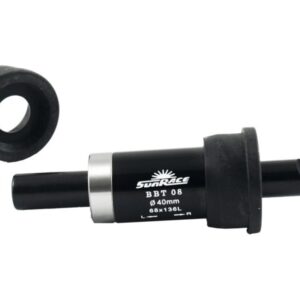 Sunrace BRACKETSET KEILL.40/136MM INSLAG CUP Zwart