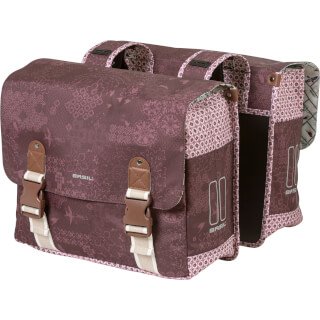 Basil fietstas dubbel Boheme 35L Fig Red
