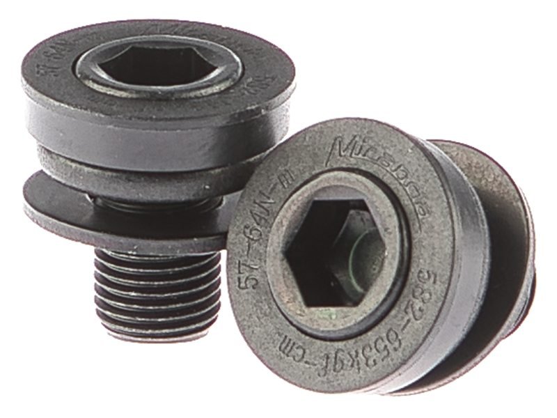 Miranda crankbouten Bosch 3 M10, 12,4mm (pr) Zwart