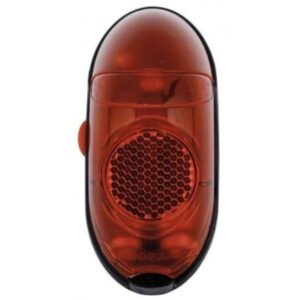 Axa achterlicht Retro batterij spatbord Rood