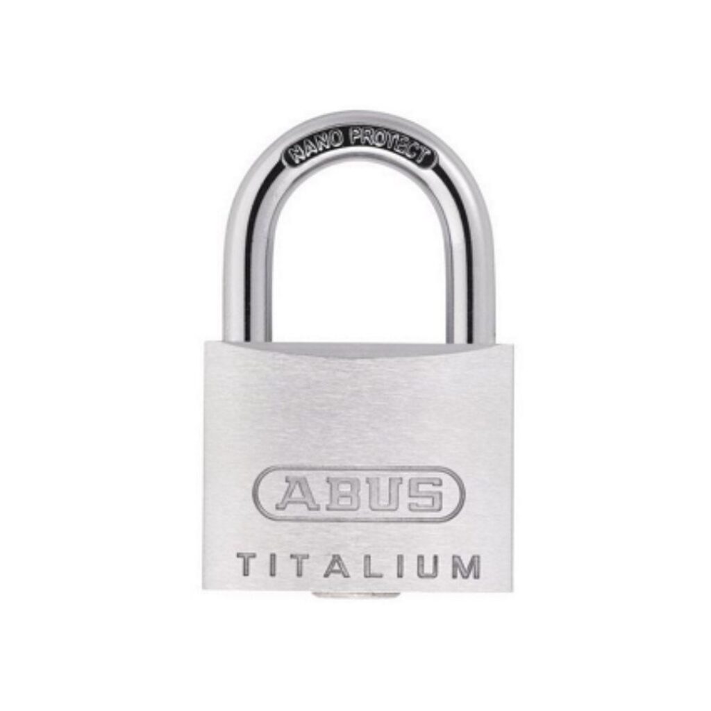 Abus hangslot Titalium 60mm krt Zilver