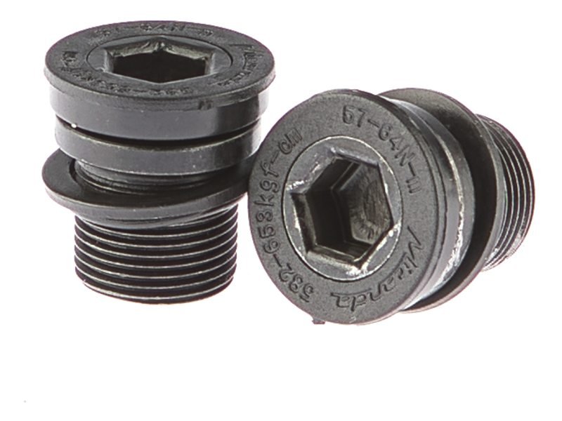 Miranda crankbouten Bosch M15 lengte 13,4mm Zwart