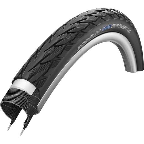 Schwalbe btb Delta Cruiser Plus 28 x 1 1/2 zw refl Zwart