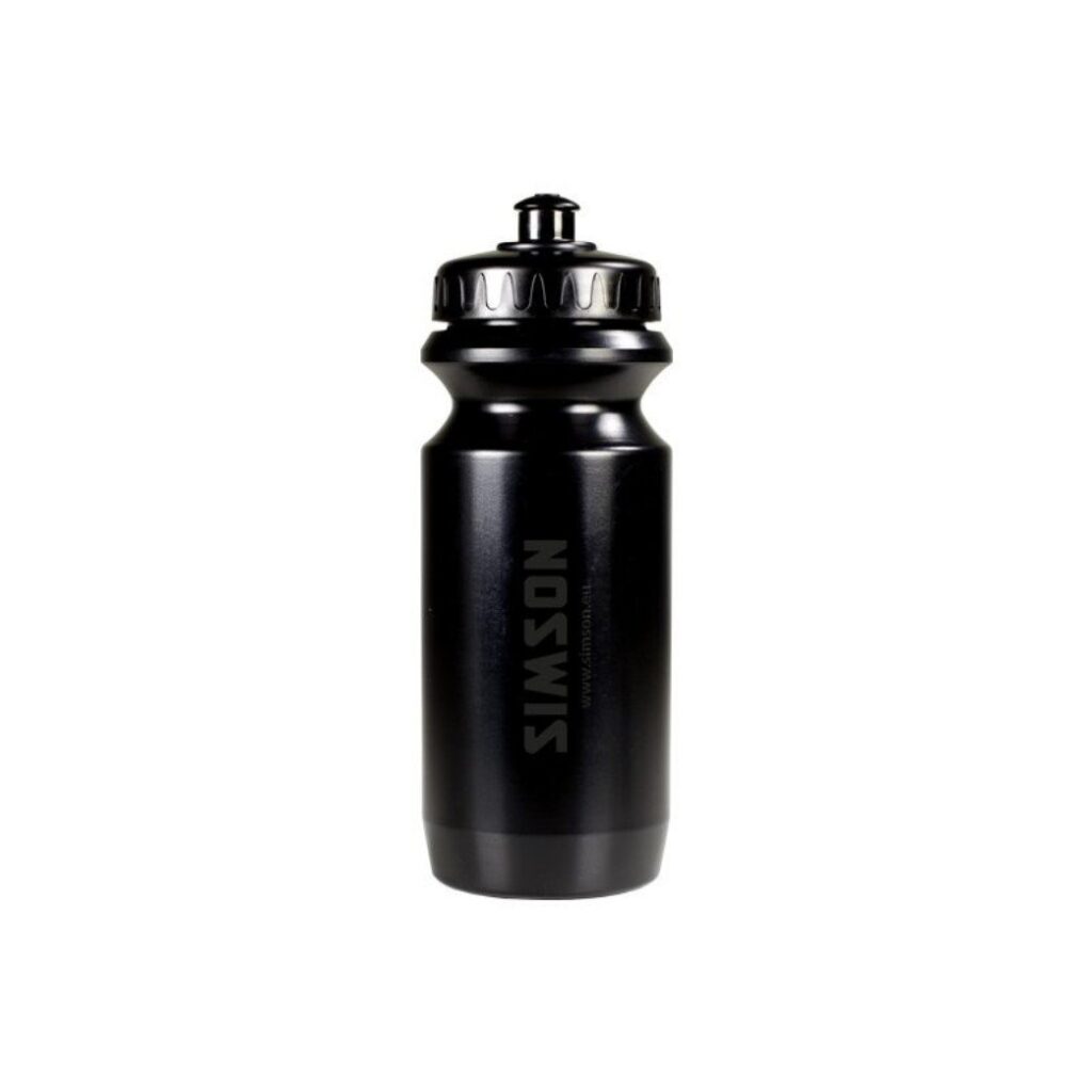 Simson bidon 600ml Zwart