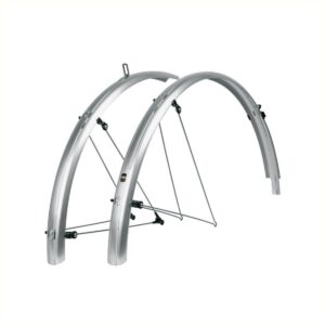 Sks spatbord set Bluemels Basic 28 45mm Zilver