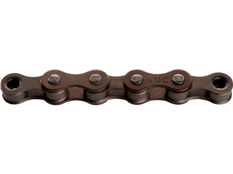 Kmc rol ketting S1 1/8 wide brown 50mtr Bruin