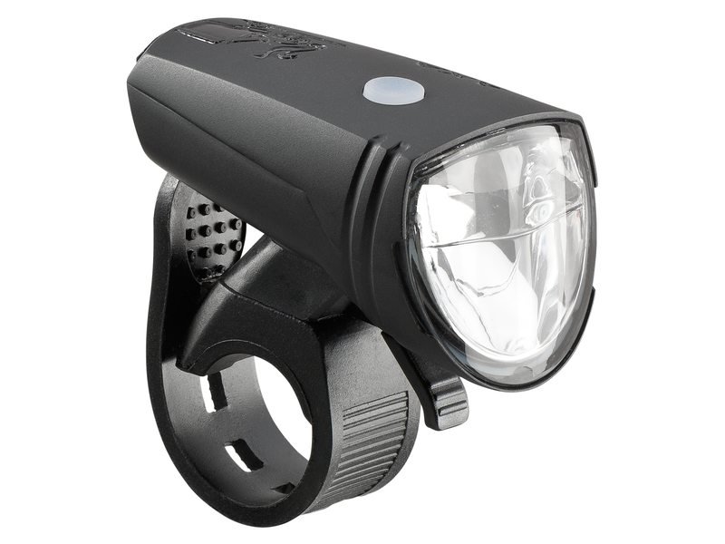 Axa koplamp Greenline usb 15 lux Zwart