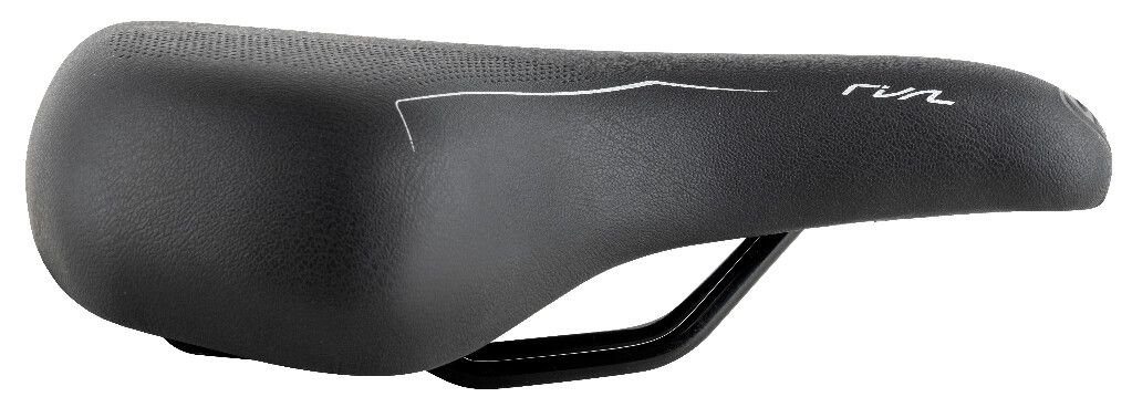 Selle Bassano zadel Rivale 3zone City-Zwart