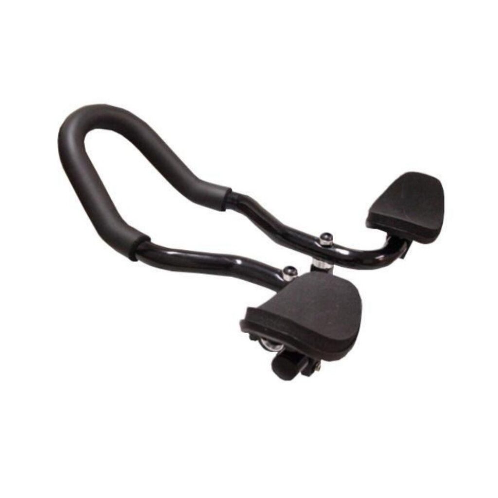 Tranz X tri-bar opzetstuur JD-802 alu zw Zwart
