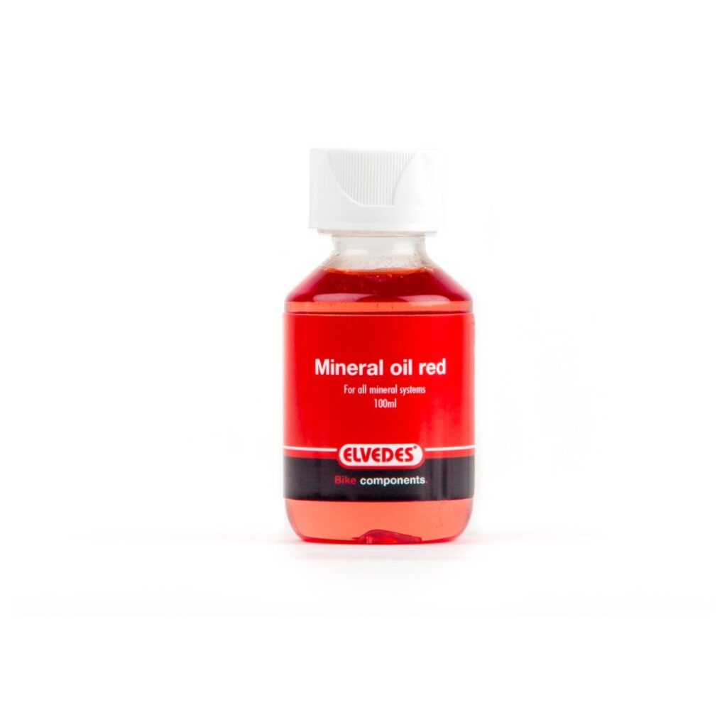 Elvedes mineraal olie 100ml Rood