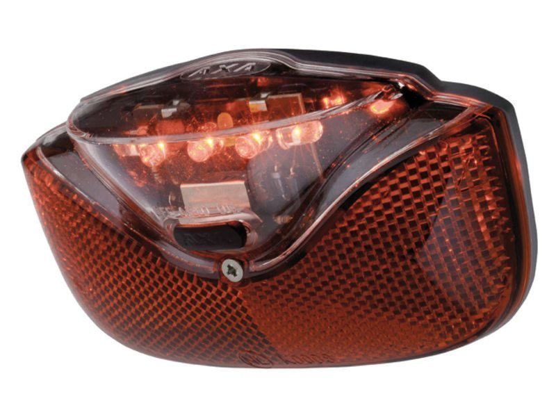 Axa achterlicht Omega Pro batterij 80mm Rood