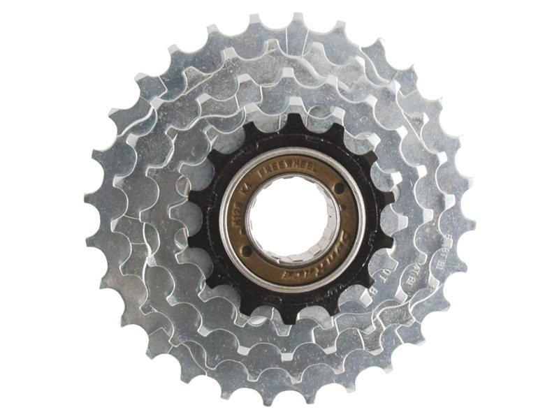 Sunrace freewheel 5v 14/28 Chroom