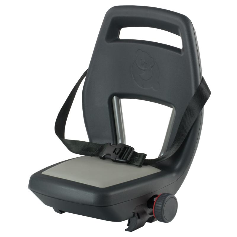 Qibbel achterzitje Junior 6+ drager bev. antraciet Black
