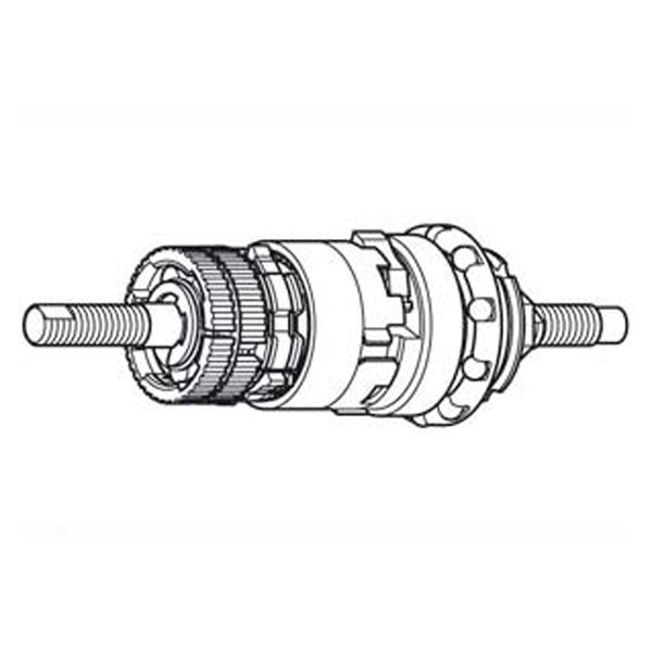 Shimano binnenwerk Nexus 3v SG-3C41 168mm Zilver