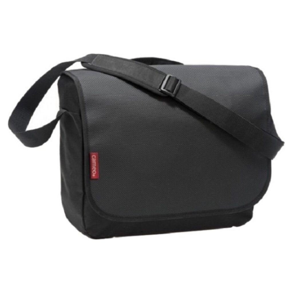 Cameo schoudertas messenger 12L Black