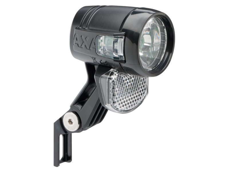Axa koplamp Blueline steady auto dynamo 30 lux zwa Zwart