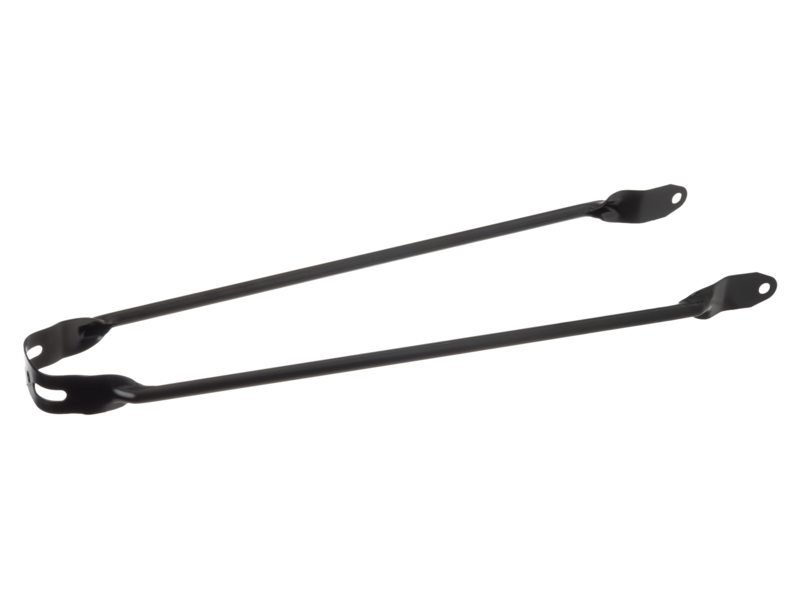 Unbranded Spatbordstang 28 pad bevestiging 6mm Mat Zwart