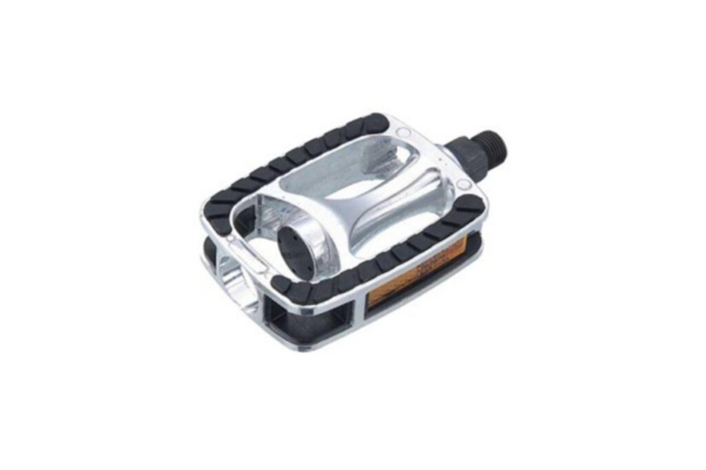 Union pedalen 811 anti-slip alu zwarte inle Zilver