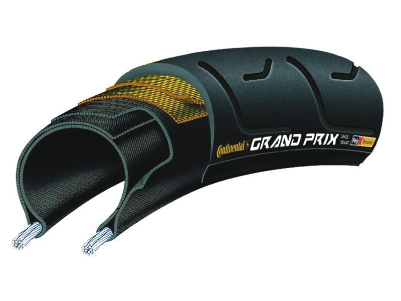 Continental btb GP 700 x 23 zw vouw BLACK