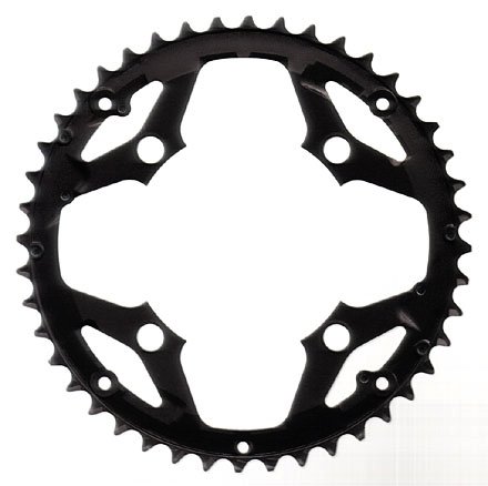 Shimano Shim kett blad 44t FC-M580 4 arm zw Zwart
