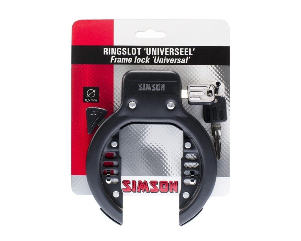 Simson ringslot Normaal Zwart