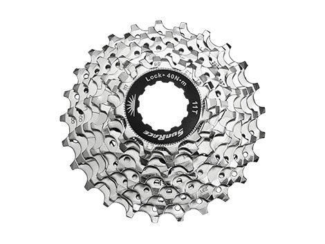 Sunrace cassette 9v 11/25 Zilver