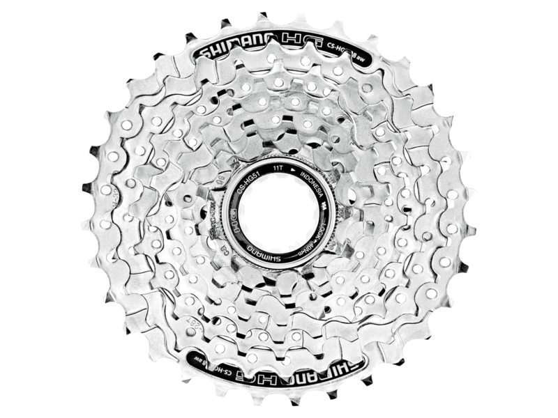 Shimano cassette 8v 11/30 HG51 Zwart