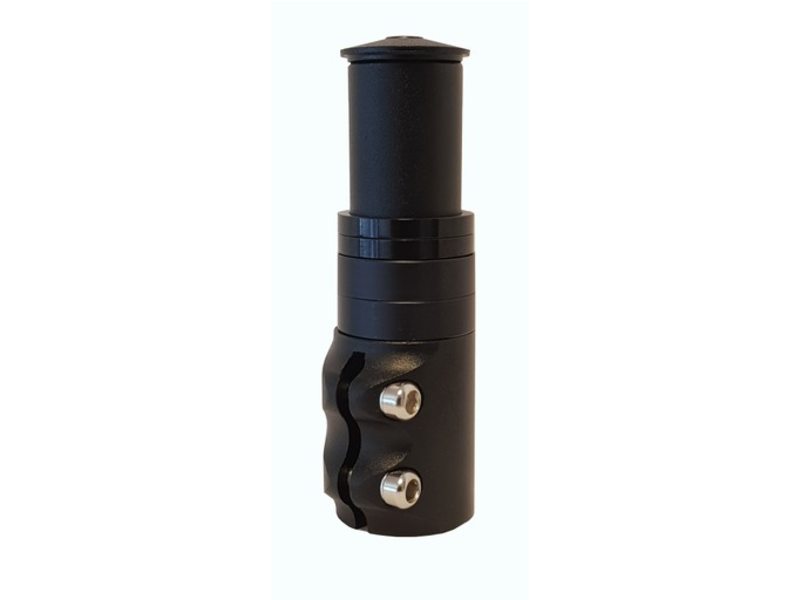 Primax E Ahead stuurpen verlenger 1 1/8 zwart