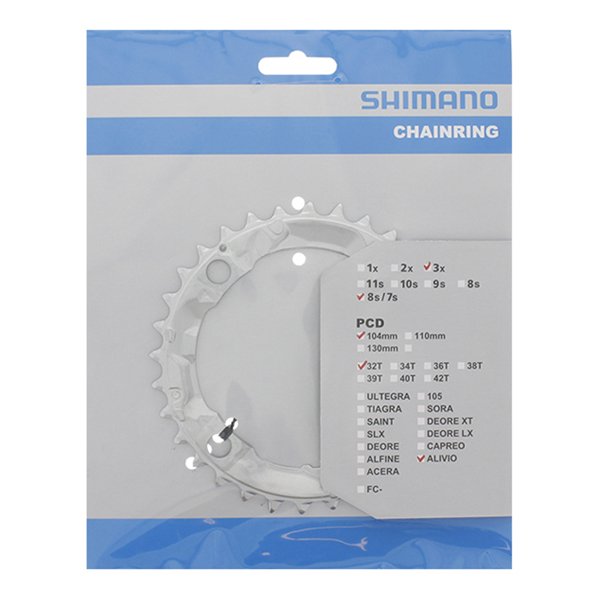 Shimano kettingblad 32t FC-M341 Grey