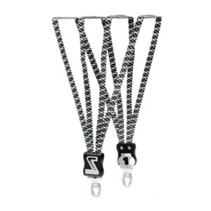 Simson snelbinder lang zwart/wit Black/White Mixed