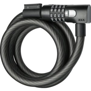 Axa kabelslot code Resolute C180/15 Matt Schwarz