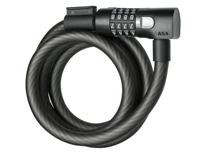 Axa kabelslot code Resolute C180/15 Matt Schwarz