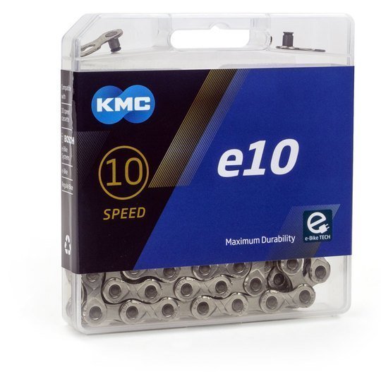 Kmc ketting E10 silver E-bike 122s Grey