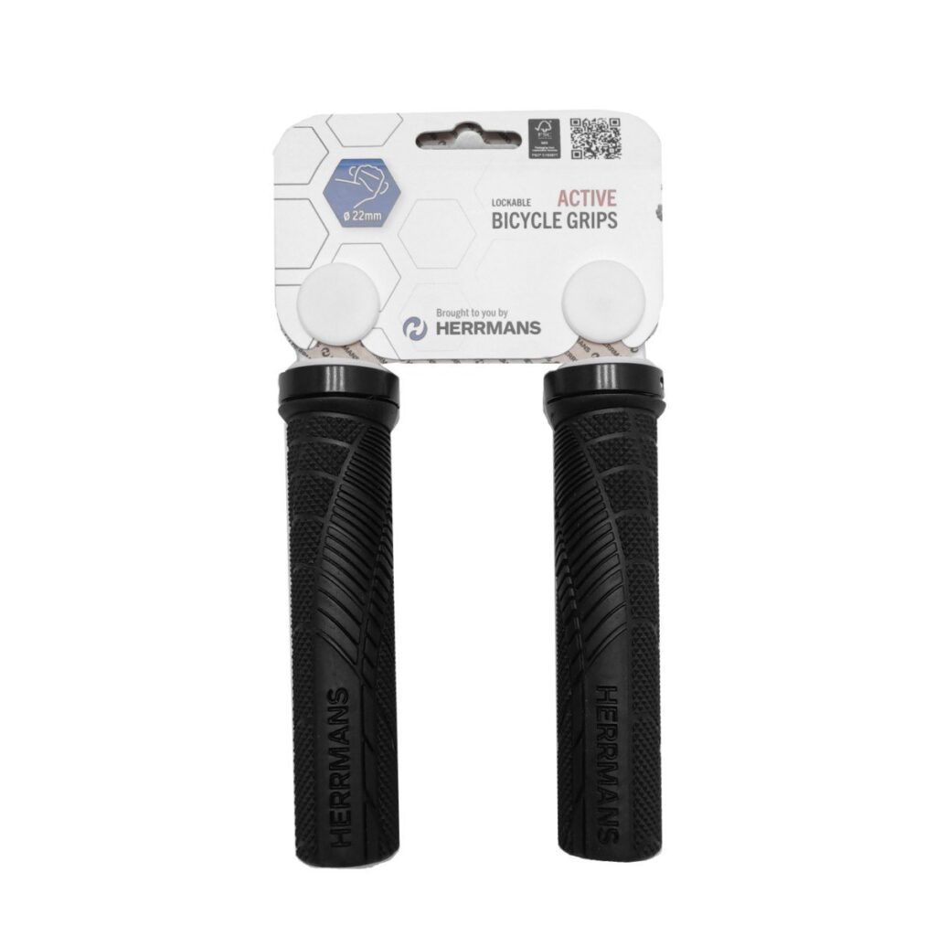 Herrmans handvatten Shark lock 130mm Zwart